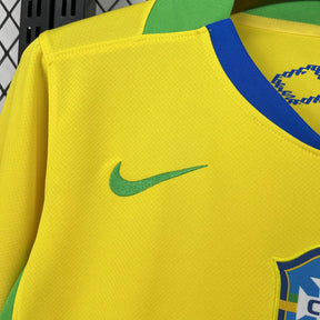 Camisa Brasil Home 25/26 - Torcedor Masculina Amarela - Netmantos