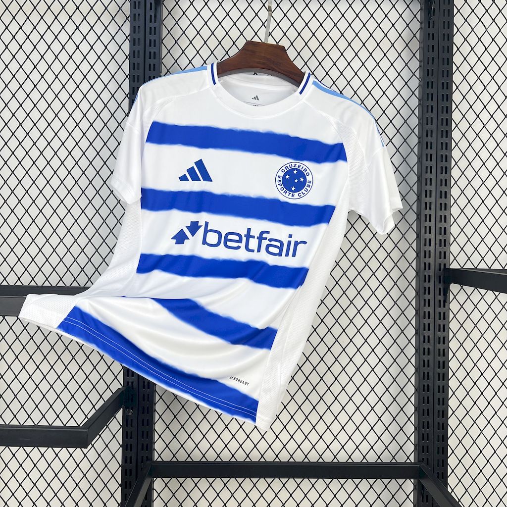 Camisa Cruzeiro Away 25/26 - Torcedor Masculina Branca