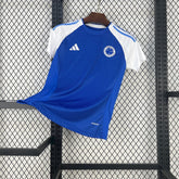 Camisa Cruzeiro Home 25/26 - Torcedor Feminina Azul