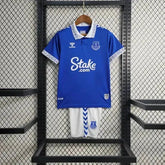 Camisa Everton Home 23/24 - Torcedor Infantil Azul - Netmantos