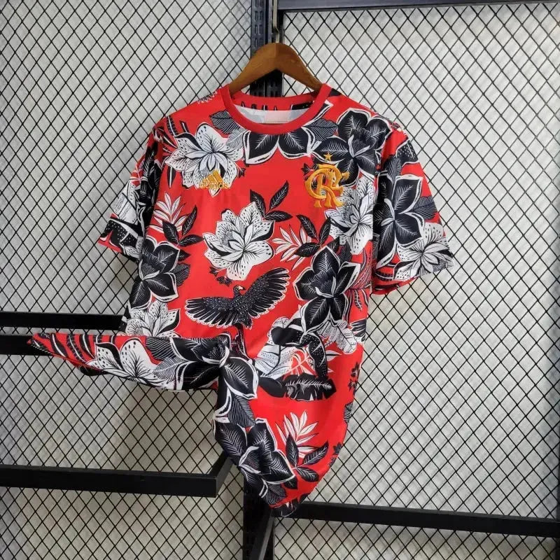 Camisa Flamengo Edição Especial FARM 24/25 - Torcedor Masculina Vermelha Florida - Netmantos
