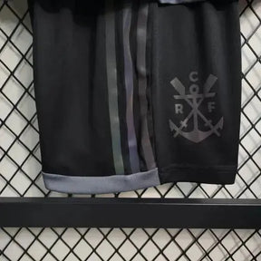 Camisa Flamengo Third Away 23/24 - Torcedor Infantil  Refletiva Preta - Netmantos