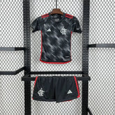 Camisa Flamengo Third Away 24/25 - Torcedor Infantil Cinza - Netmantos