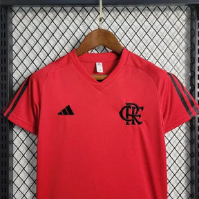 Camisa Flamengo Treino 23/24 - Torcedor Infantil Vermelha - Netmantos