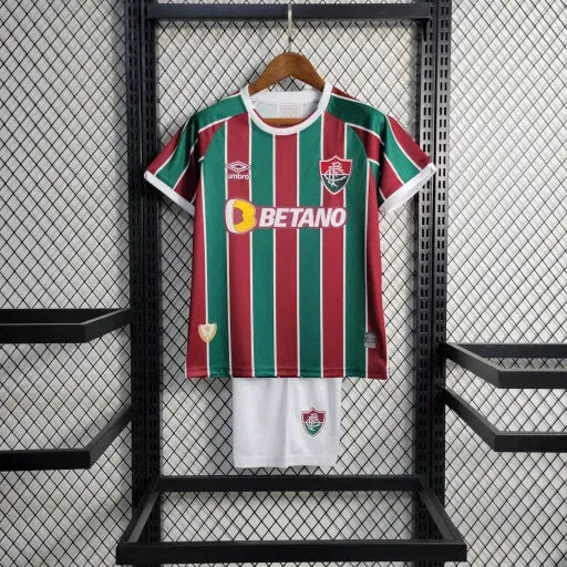 Camisa Fluminense Home 23/24 - Torcedor Infantil - Netmantos