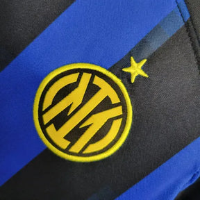 Camisa Inter de Milão Home 23/24 - Torcedor Infantil Azul e Preta - Netmantos