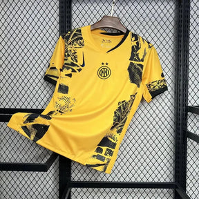 Camisa Inter de Milão Third Away 24/25 - Torcedor Masculina Amarela - Netmantos