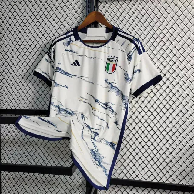 Camisa Itália Away 23/24 - Torcedor Masculina Branca - Netmantos