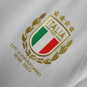 Camisa Itália Edição Comemorativa 23/24 - Torcedor Masculina Branca e Dourada - Netmantos