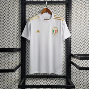 Camisa Itália Edição Comemorativa 23/24 - Torcedor Masculina Branca e Dourada - Netmantos