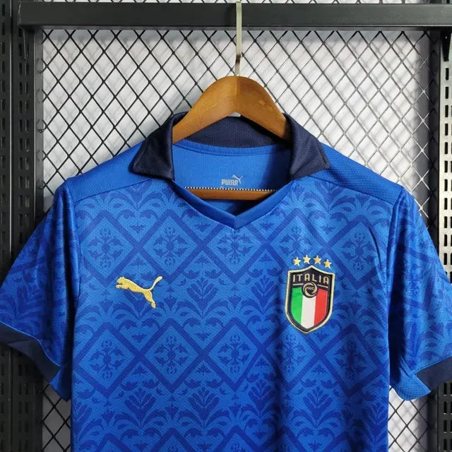 Camisa Itália Home 2020- Torcedor Masculina Azul - Netmantos