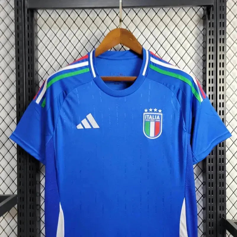 Camisa Itália Home 24/25 - Torcedor Masculina Azul - Netmantos