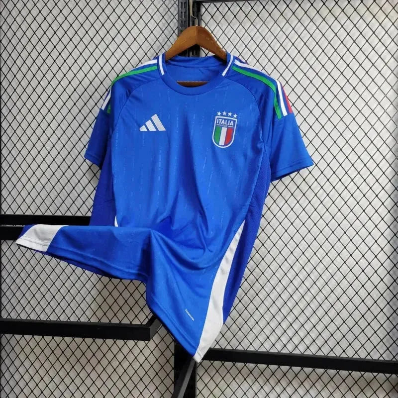 Camisa Itália Home 24/25 - Torcedor Masculina Azul - Netmantos