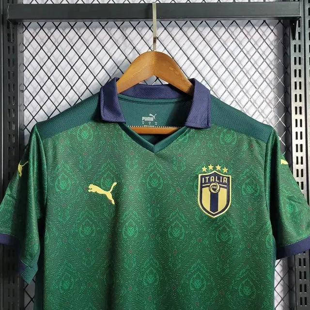 Camisa Itália Third Away 20/21 - Torcedor Masculina Verde - Netmantos