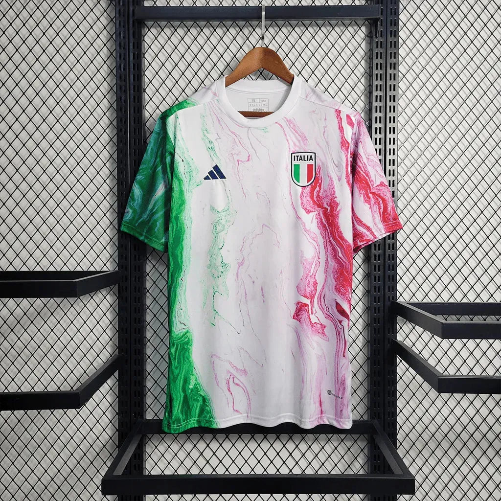 Camisa Itália Treino 23/24 - Torcedor Masculina Branca - Netmantos