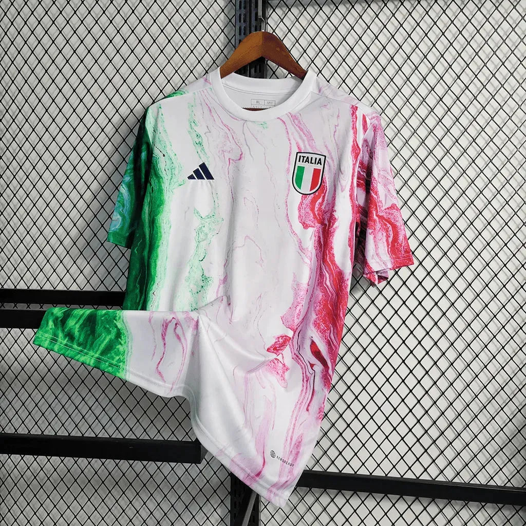 Camisa Itália Treino 23/24 - Torcedor Masculina Branca - Netmantos