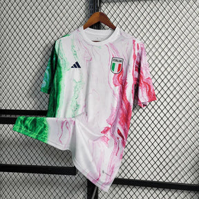 Camisa Itália Treino 23/24 - Torcedor Masculina Branca - Netmantos