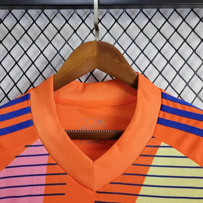Camisa Itália Goleiro 24/25 - Torcedor Masculina Laranja - Netmantos