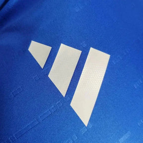 Camisa Itália Home 24/25 - Jogador Masculina Manga Longa Azul - Netmantos