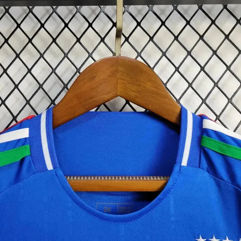 Camisa Itália Home 24/25 - Torcedor Infantil Azul - Netmantos