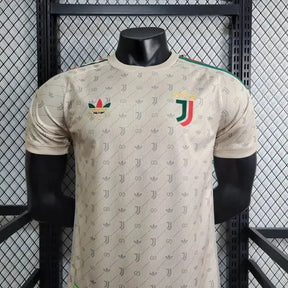 Camisa Juventus Edição Especial Gucci 24/25 - Jogador Masculina Bege - Netmantos