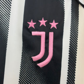 Juventus Home Shirt 25/26 - Men's Fan Shirt Black and White