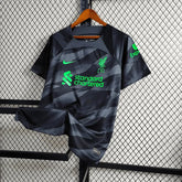 Camisa Liverpool Goleiro 23/24 - Torcedor Masculina Preta e Verde - Netmantos