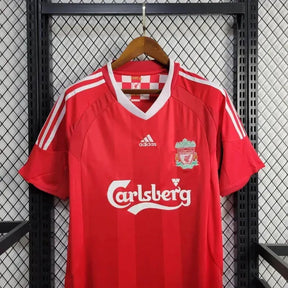 Camisa Liverpool Retrô 2008/09 - Torcedor Masculina Vermelha - Netmantos
