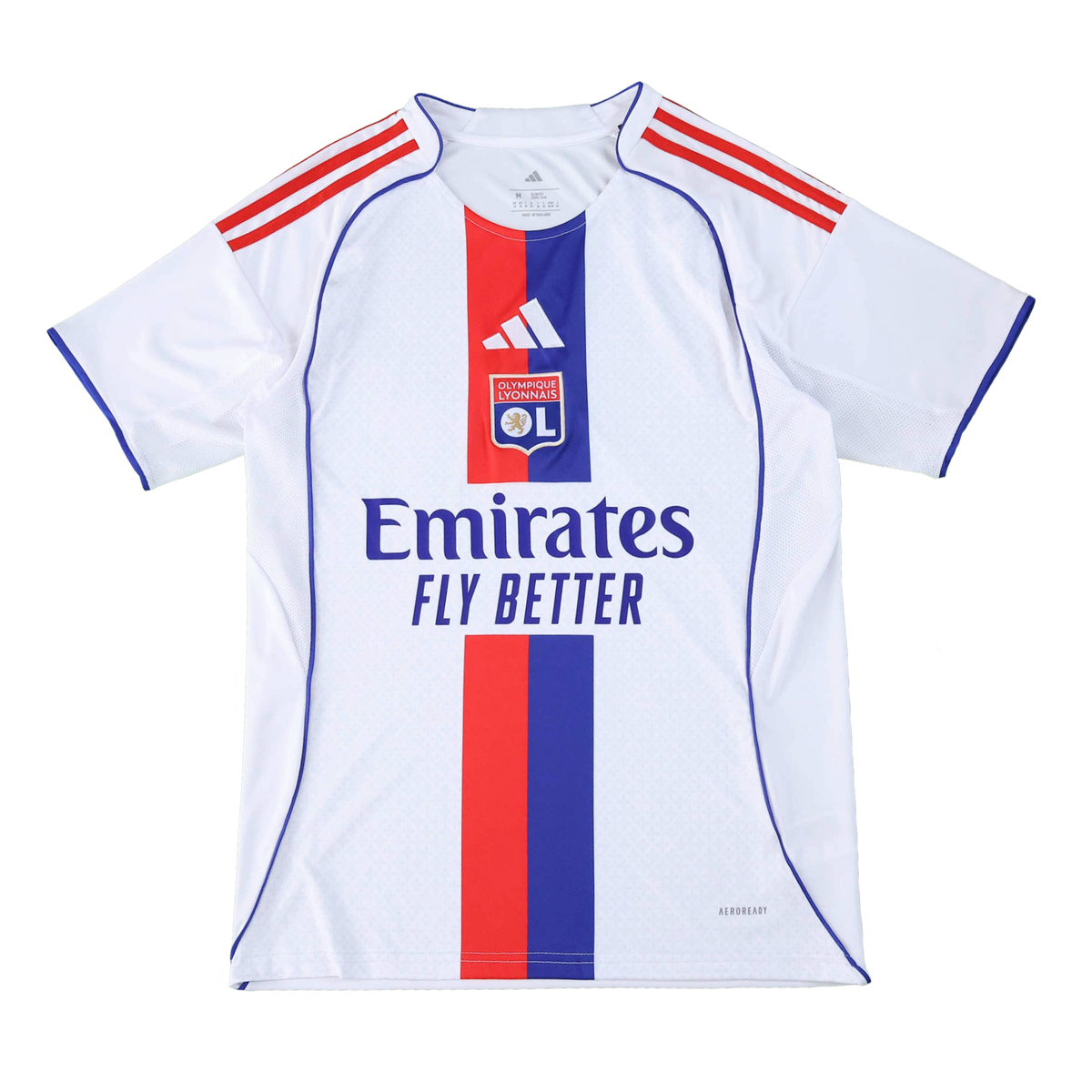 Camisa Lyon Home 25/26 - Torcedor Masculina Branca