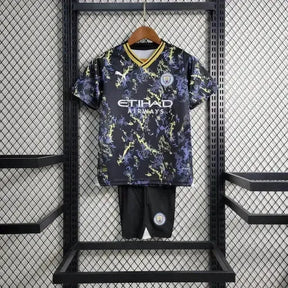 Camisa Manchester City Edição Escpecial 23/24 - Torcedor Infantil Preta - Netmantos