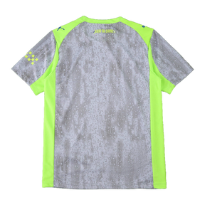 Camisa Manchester City Third Away 25/26 - Torcedor Masculina Cinza e Verde