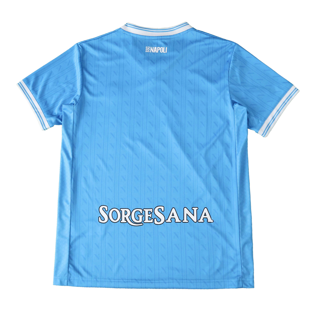 Camisa Napoli Home 25/26 - Torcedor Masculina Azul