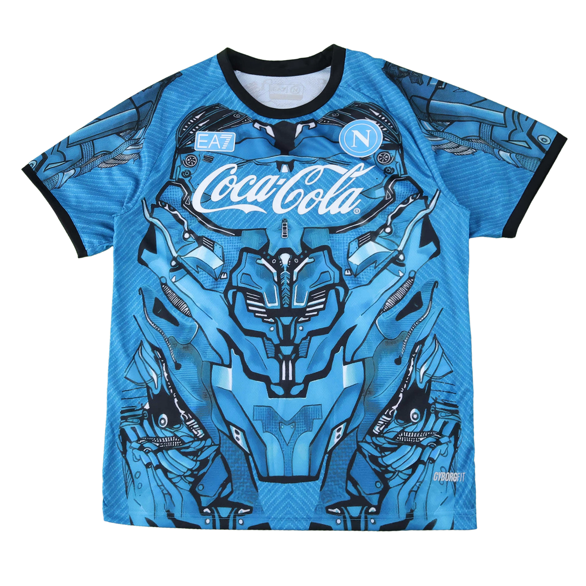 Camisa Napoli Treino 2 25/26 - Torcedor Masculina Azul