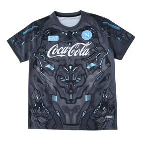 Camisa Napoli Treino 25/26 - Torcedor Masculina Preta