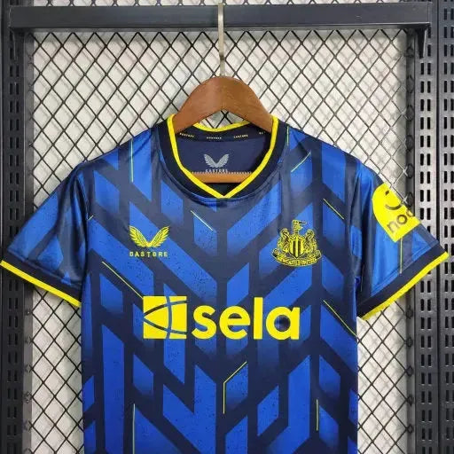 Camisa Newcastle United Away II 23/24 - Torcedor Infantil Azul - Netmantos