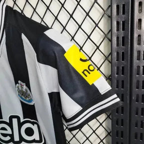 Camisa Newcastle United Home 23/24 - Torcedor Infantil Preta e Branca - Netmantos