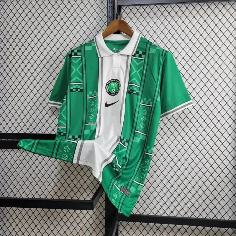 Camisa Nigéria 24/25 - Torcedor Masculina Verde - Netmantos