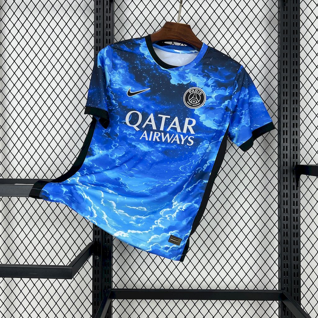 Camisa PSG Edição Especial 25/26 - Torcedor Masculina Céu Azul