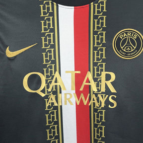Camisa PSG Edição Especial 25/26 - Torcedor Masculina Preta e Dourada