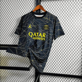 Camisa PSG V Away 23/24 - Torcedor Masculina Preta e Amarela - Netmantos