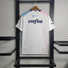 Camisa Palmeiras Edição Comemorativa 23/24 - Torcedor Masculina Branca, Azul e Rosa - Netmantos