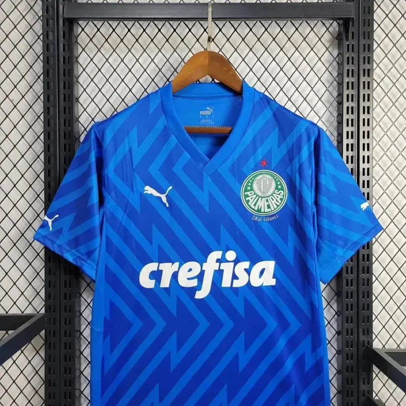 Camisa Palmeiras Goleiro 24/25 - Torcedor Masculina Azul - Netmantos