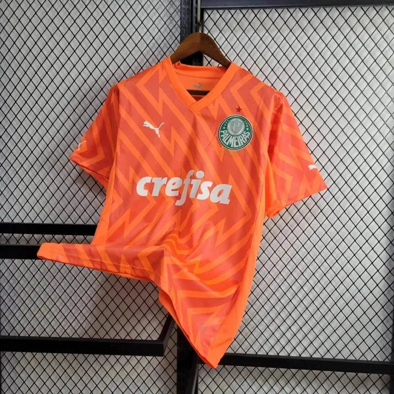 Camisa Palmeiras Goleiro 24/25 - Torcedor Masculina Laranja - Netmantos