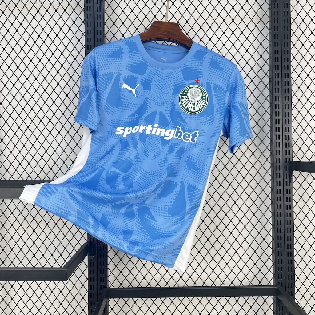 Camisa Palmeiras Goleiro 25/26 - Torcedor Masculina Azul