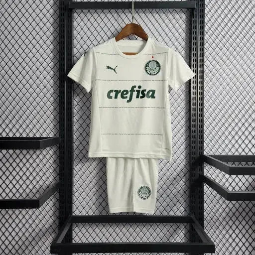 Camisa Palmeiras Home 22/23 - Torcedor Infantil Branca - Netmantos