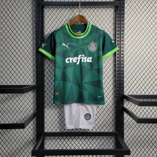 Camisa Palmeiras Home 23/24 - Torcedor Infantil Verde - Netmantos