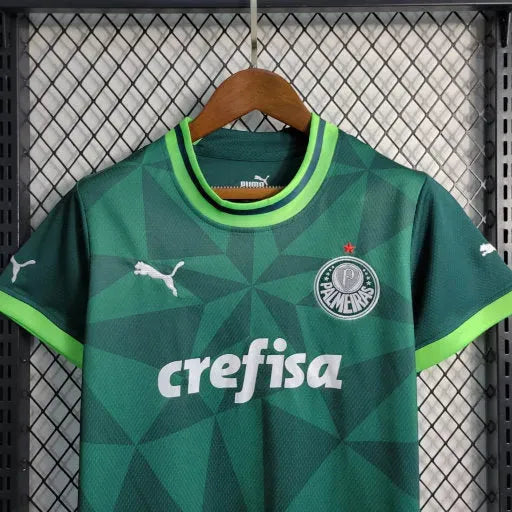 Camisa Palmeiras Home 23/24 - Torcedor Infantil Verde - Netmantos