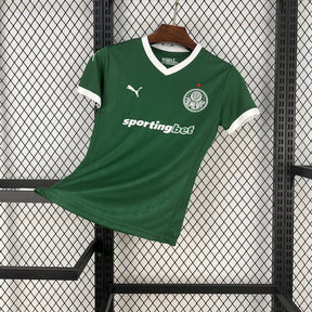 Palmeiras Home Shirt 25/26 - Women's Green Fan Shirt