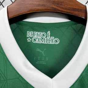 Camisa Palmeiras Home 25/26 - Torcedor Masculina Verde + Patrocínios - Netmantos