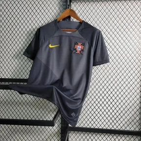 Camisa Portugal Edição Especial 23/24 - Torcedor Masculina Cinza e Preta - Netmantos